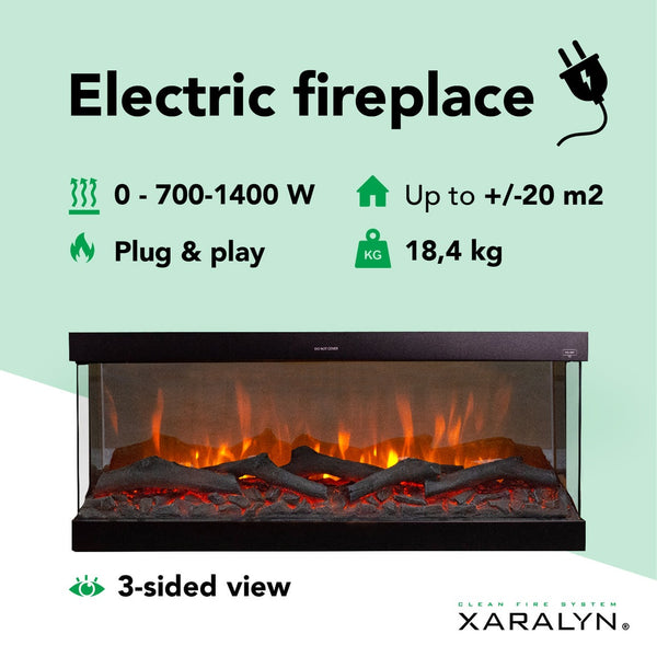 Electric Fireplace Xaralyn Disegno XL