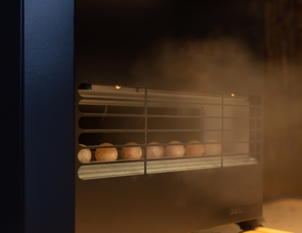 Saunum Experience - Black covered heater