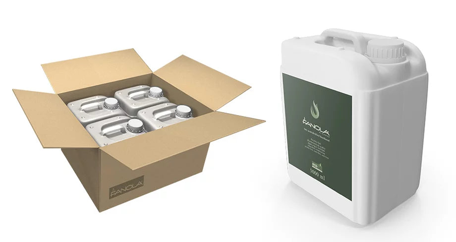 Planika Fanola® Premium Bioethanol Fuel – 4 x 5L Canister Bulk Pack
