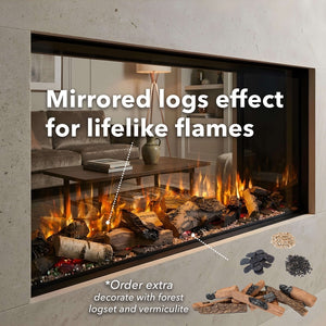 Electric fireplace Xaralyn Fogo Forest