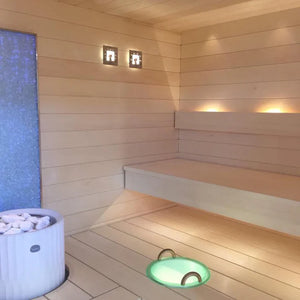 GLOW -Illuminated Bowl with water outlet