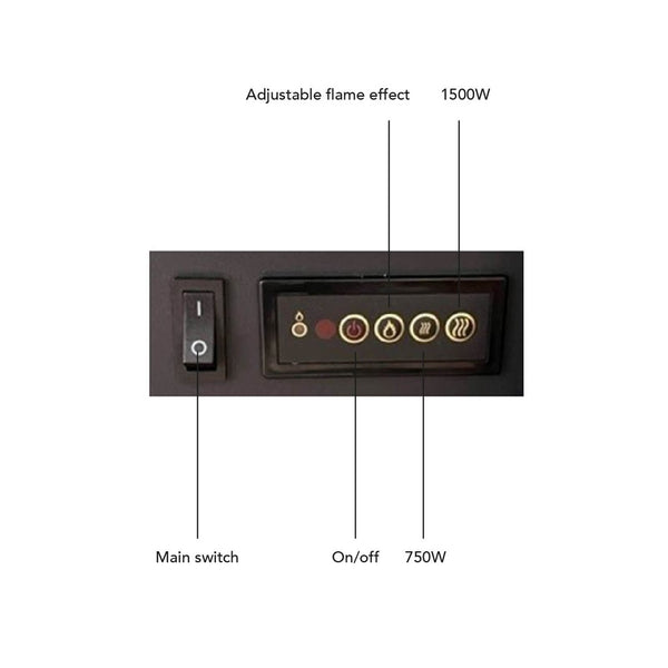 Electric Fireplace Xaralyn Hamar