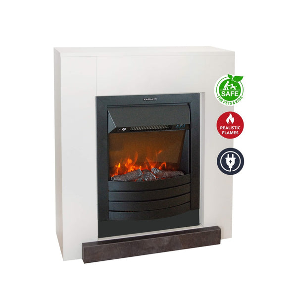 Electric fireplace Xaralyn Kalmar