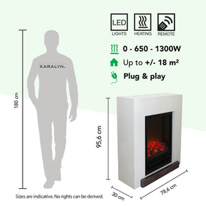Electric Fireplace Xaralyn Hamar