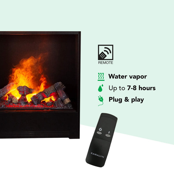 Electric Fireplace Xaralyn Built-In Unit Cassette 600 Water Vapor