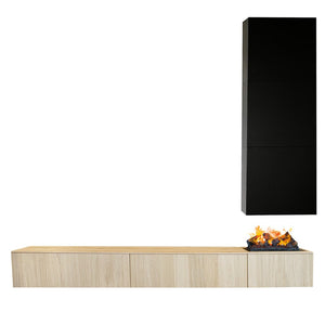 Electric Fireplace Xaralyn Jörne Full TV stand