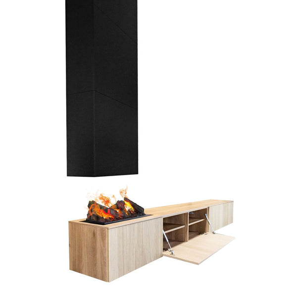 Electric Fireplace Xaralyn Jörne Full TV stand