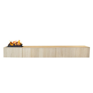 Electric Fireplace Xaralyn Jörne Long Water Vapor TV Cabinet
