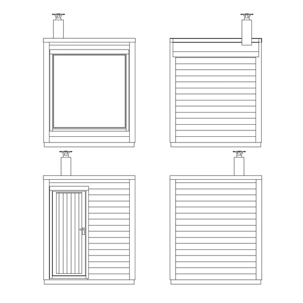 Outdoor Sauna Piispanristin Sawmill CityHiili