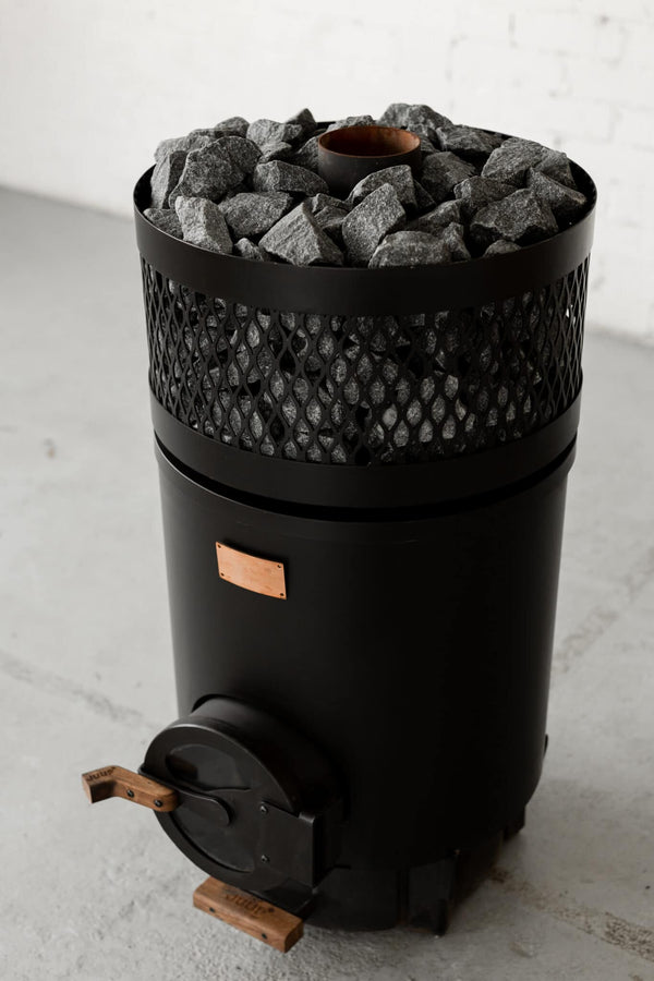 Wood Burning Sauna Heater JUUP Iivari – Punos (Plait)