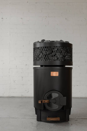 Wood Burning Sauna Heater JUUP Iivari – Punos (Plait)