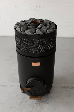 Wood Burning Sauna Heater JUUP Iivari – Punos (Plait)