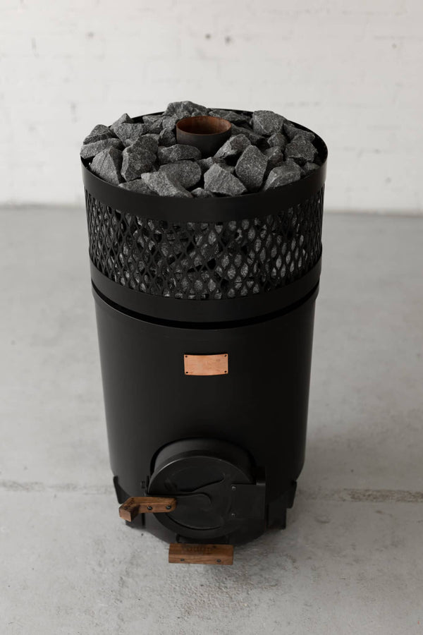 Wood Burning Sauna Heater JUUP Iivari – Punos (Plait)