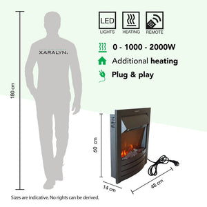 Electric Fireplace Xaralyn Lagos