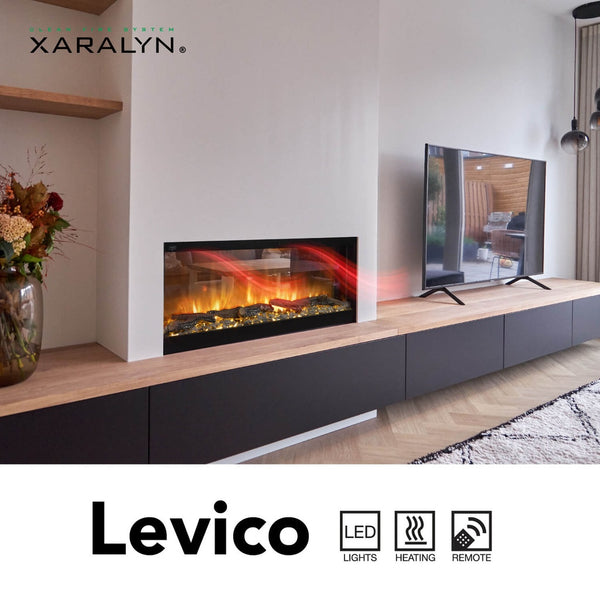Electric Fireplace Xaralyn Levico 120
