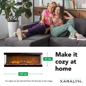 Electric Fireplace Xaralyn Levico 120