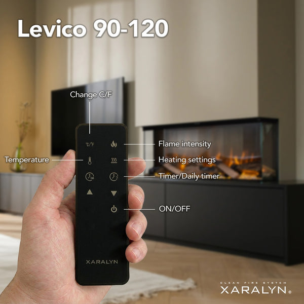 Electric Fireplace Xaralyn Levico 120