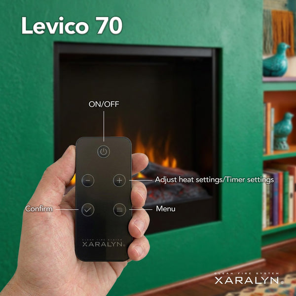 Electric Fireplace Xaralyn Levico 70