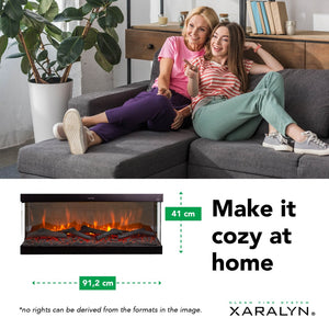 Electric Fireplace Xaralyn Levico 90