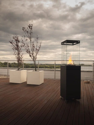 Planika Lighthouse – Freestanding Outdoor Gas Fire Column