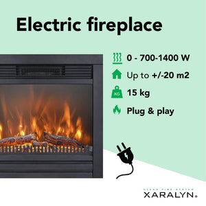 Electric Fireplace Xaralyn Lucius