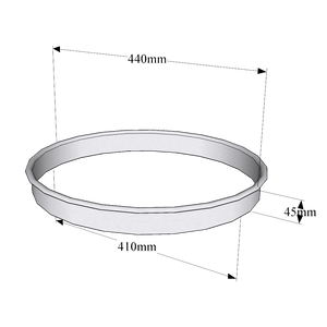 Sauna heater Integration Collar