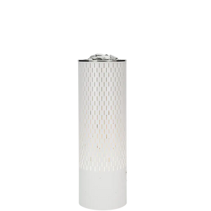 White electric sauna heater