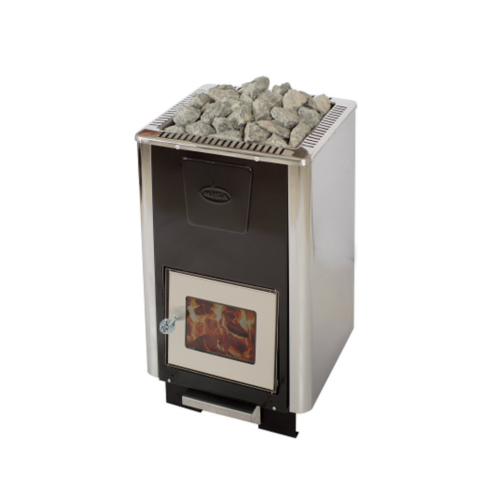 Huum Uku Local black stove control panel by Gari Decor – Fireplace