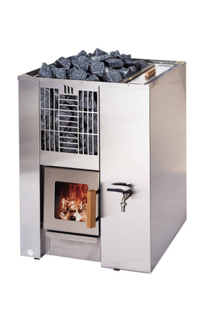 Wood-Burning Sauna Stove Mondex Motti (with Water Tank)