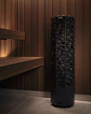 Narvi Smooth Electric Sauna Heater in a  sauna