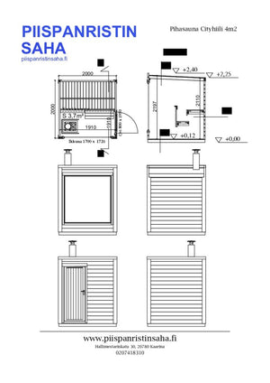 Outdoor Sauna Piispanristin Sawmill CityHiili