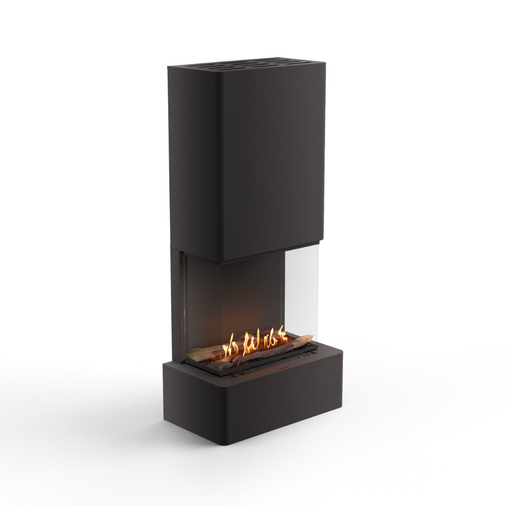 Terrace heater Planika Bino, grey by Gari Decor – Fireplace