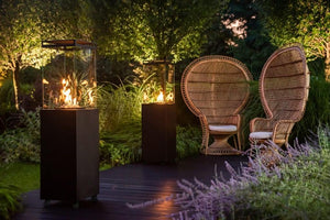 Planika Lighthouse – Freestanding Outdoor Gas Fire Column