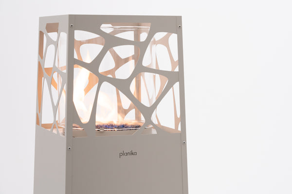 Planika Pyramid Patio Heater | Grey | Gas Outdoor Heater 8 kW