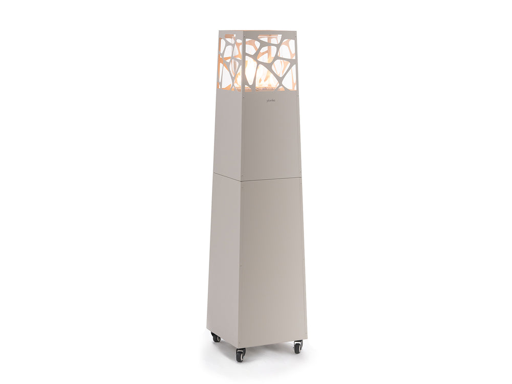 Planika Pyramid Patio Heater | Grey | Gas Outdoor Heater 8 kW