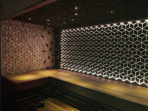 EmotionWood RGB Led wall Wooden Panel - 4m²