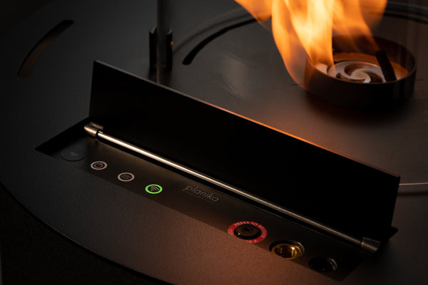 Planika Rondo Commerce – Freestanding Bioethanol Fireplace