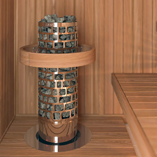 Electric Sauna Heater Aries Round NB Sawo (6-9kW)