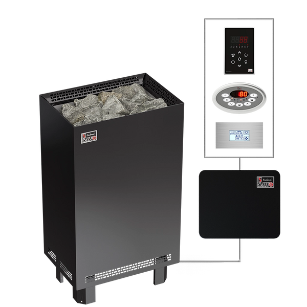 Electric Sauna Heater Nordex S Black NS Sawo (6-9kW)