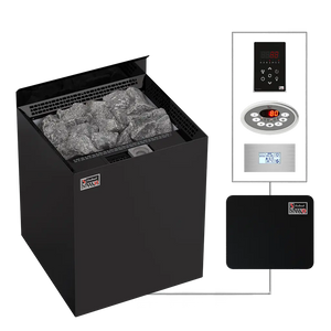 Electric Sauna Heater Nordex Combi Black NS Sawo 6-9kW