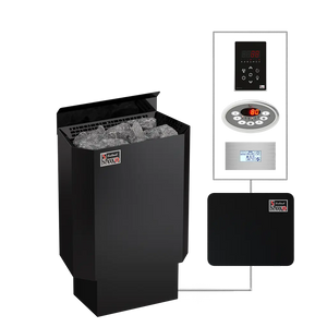 Electric Sauna Heater Nordex Mini Black NS Sawo (3-3.6kW)