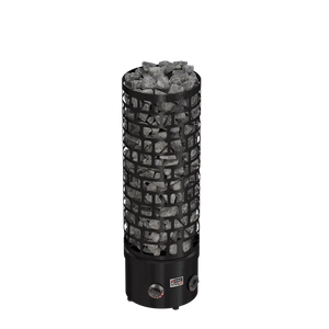 Electric Sauna Heater Aries Round NB Black Sawo (4.5-9kW)