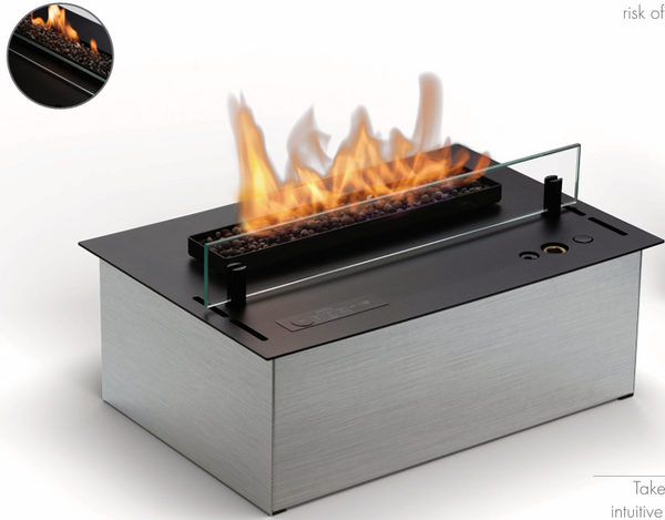 Planika Senso Burner | Automatic Bioethanol Fireplace | Remote