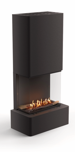 Planika Vertis | Freestanding Automatic Bioethanol Fireplace