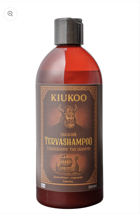 Kiukoo Sauna Fragrances and Tar Shampoo