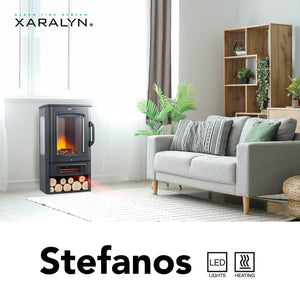 Electric Fireplace Xaralyn Stefanos Freestanding
