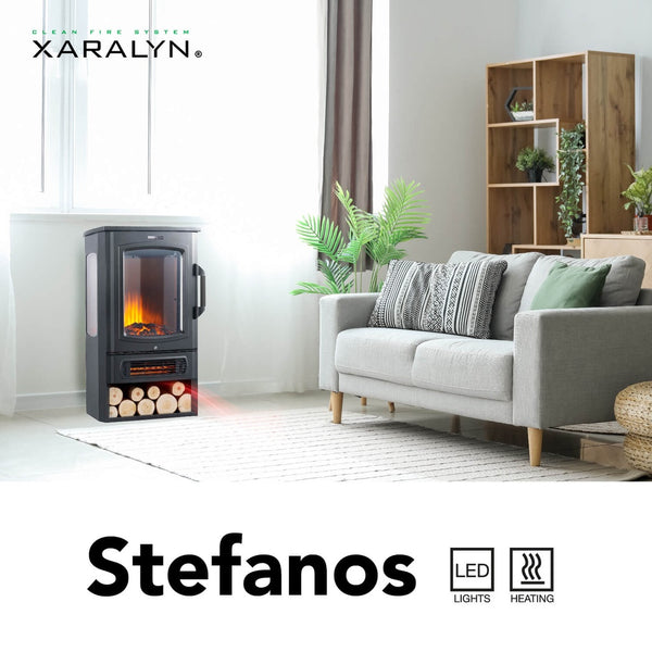Electric Fireplace Xaralyn Stefanos Freestanding