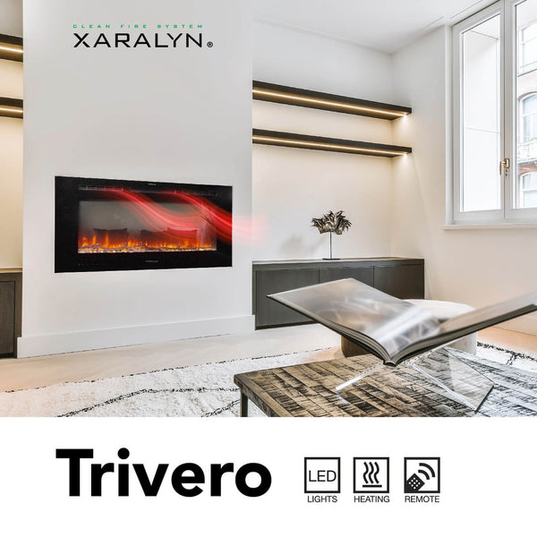 Electric Fireplace Xaralyn Trivero 130FH