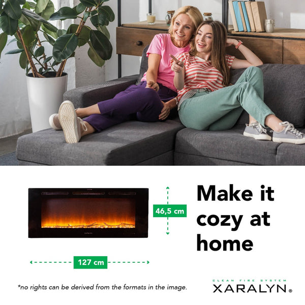 Electric Fireplace Xaralyn Trivero 130FH