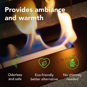 Xaralyn Umbria bioethanol wall fireplace